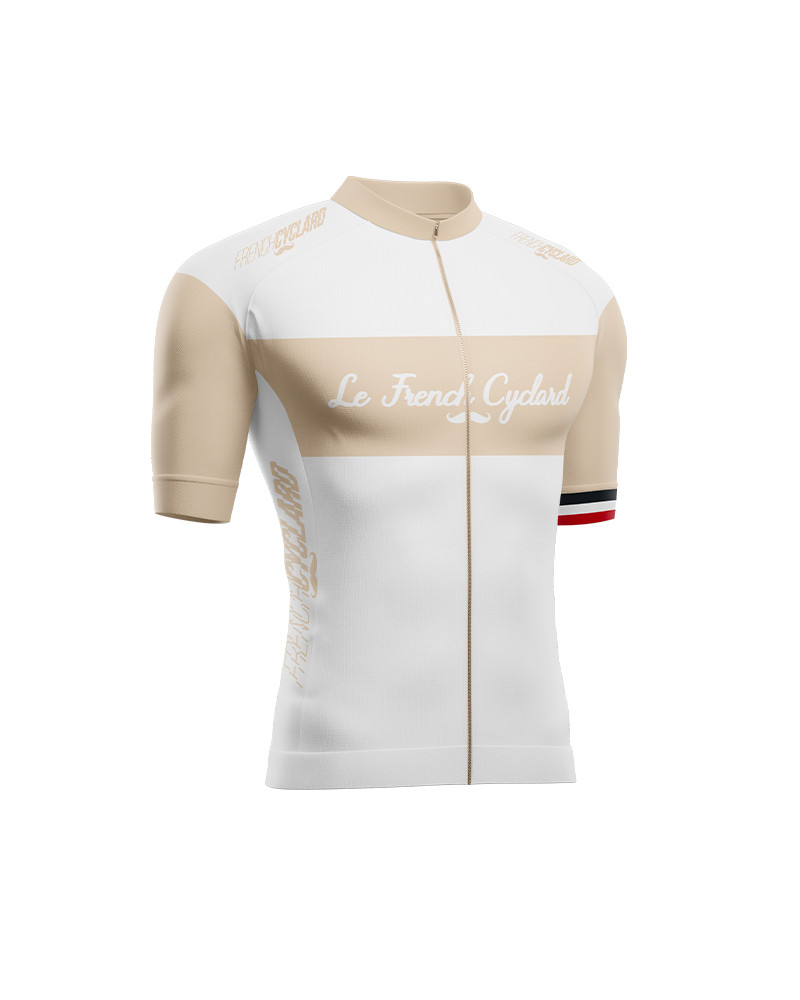 Maillot Vélo Rétro GAN Multicolore Taille L Manches Courtes