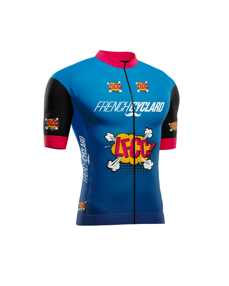Ensemble cuissard vélo et maillot cyclisme équipe Colombia