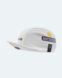 Casquette blanche/bleue/JAUNE