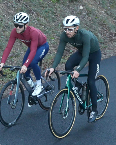 Maillot hiver Homme - Polar training 2 - vert olive