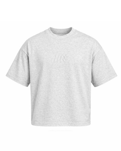 T-shirt chiné gris -...