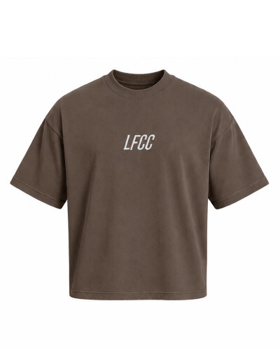 T-shirt Marron - broderie...