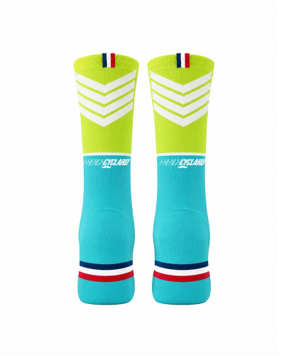 Turquoise / Flash green -...