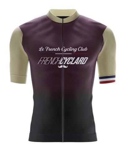 Maillot BORDEAU - Rétro Cycling Club